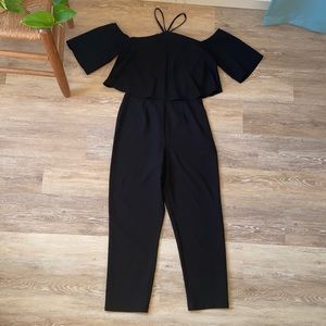 ASOS black formal jumpsuit